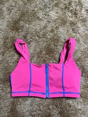 BuffBunny Miami Vice Sports Bra Blue Size Small Buffbunny Collection